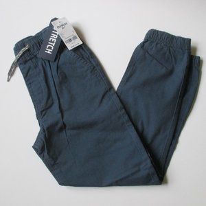 NWT NEW OshKosh Osh Kosh Boys Stretch Joggers - Navy Blue - Size 7